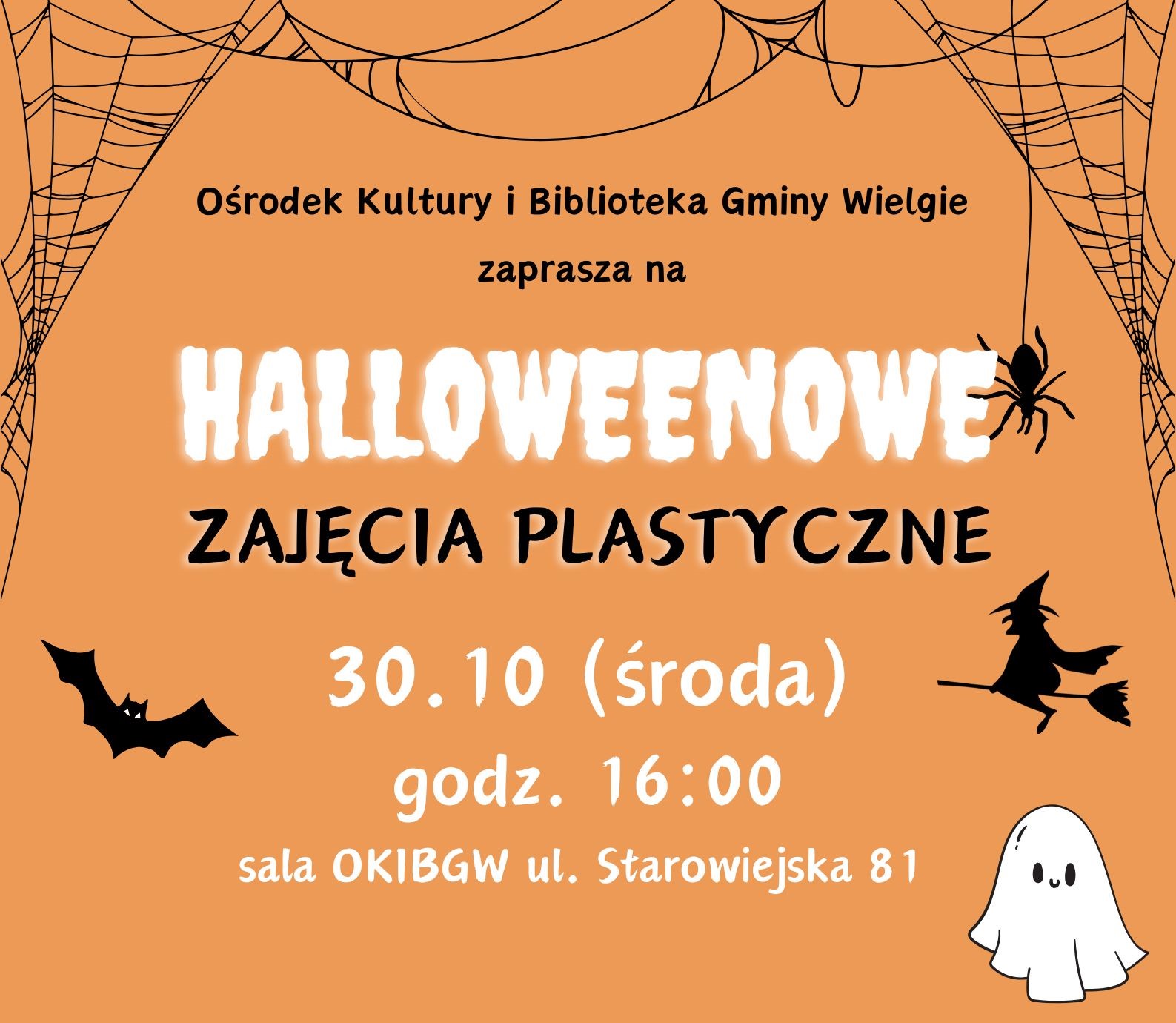 Halloweenowe zajęcia plastyczne